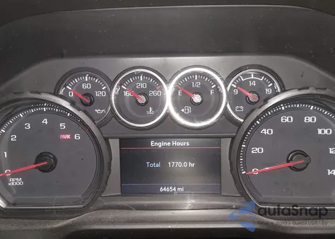 2021 Chevrolet Silverado 1500 4Wd Short Bed Lt Trail Boss из США, поврежденный, VIN 3GCPYFEL4MG430175